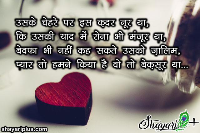 love shayri in hindi