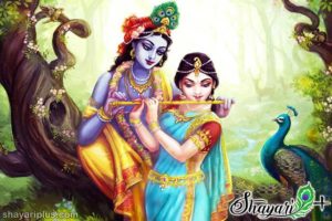 Read more about the article radha krishna shayari sms status in hindi with image